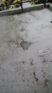 ベランダの雨漏り修理補修詳細（吹田市）