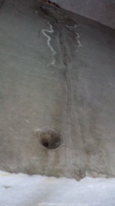 換気ガラリ雨漏り