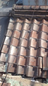 シリコン塗布の屋根瓦