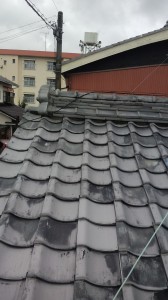 和歌山県・田辺市の瓦屋根修理・雨漏り修理　2011.10.23