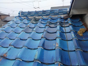 高槻市にて屋根修理診断を頂きました。