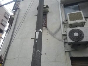 外壁の雨漏り・福島区