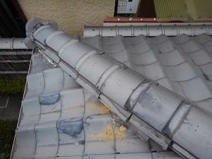 屋根修理応急処置工事