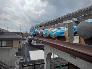 川西市での屋根修理調査 2019.6.10