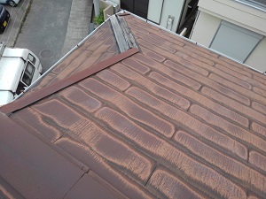 スレート屋根の修理（岸和田市）