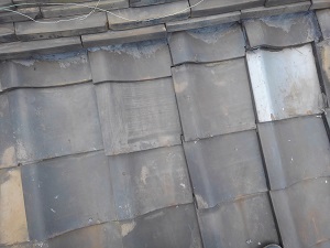 東大阪市の瓦屋根雨漏り修理