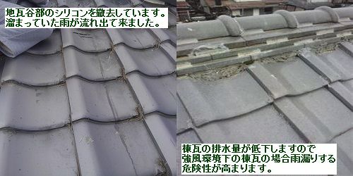 コーキングを屋根全面に塗るのはやめましょう