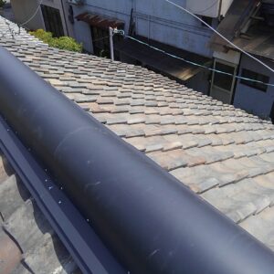 奈良県での瓦屋根雨漏り修理工事