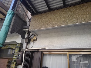 大阪府での雨漏り修理工事