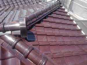 高槻市の屋根修理調査